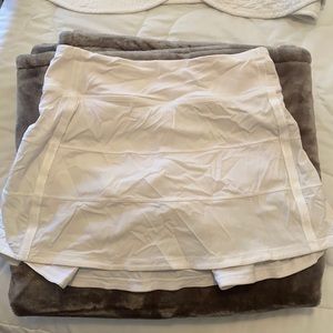 White Lulu lemon skort!